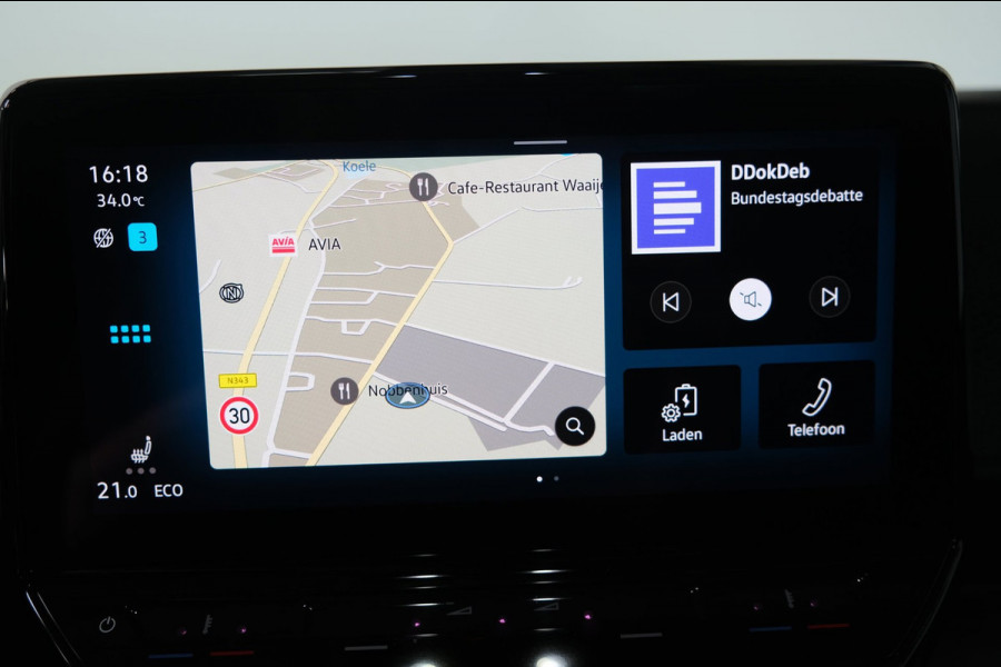 Volkswagen ID. Buzz Cargo 77 kWh SOH 94% - Airco, Cruise, Virtual display, 2x Schuifdeur, PDC, Navi, Trekhaak.