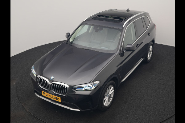 BMW X3 xDrive30e High Executive SOH 92.3% 293pk Dealer O.H | Trekhaak Af Fabriek | Panodak | Head Up | 360 Camera | Laser LED | Hifi Audio | Lederen Sportstoelen Memory & Ventilatie | Keyless | Apple Carplay | Stuur & Stoelen Verwarmd | Cruise Control | Navigatie | Virtual | DAB | 18" L.M | Plug In Hybrid |