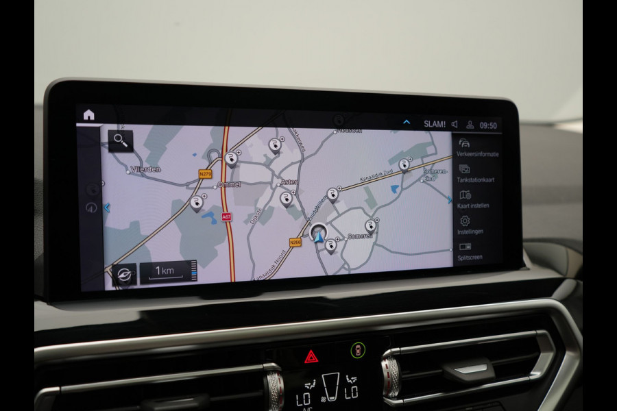 BMW X3 xDrive30e High Executive SOH 92.3% 293pk Dealer O.H | Trekhaak Af Fabriek | Panodak | Head Up | 360 Camera | Laser LED | Hifi Audio | Lederen Sportstoelen Memory & Ventilatie | Keyless | Apple Carplay | Stuur & Stoelen Verwarmd | Cruise Control | Navigatie | Virtual | DAB | 18" L.M | Plug In Hybrid |