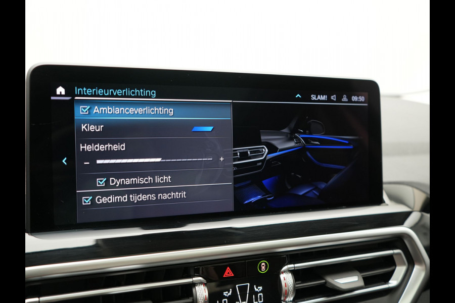 BMW X3 xDrive30e High Executive SOH 92.3% 293pk Dealer O.H | Trekhaak Af Fabriek | Panodak | Head Up | 360 Camera | Laser LED | Hifi Audio | Lederen Sportstoelen Memory & Ventilatie | Keyless | Apple Carplay | Stuur & Stoelen Verwarmd | Cruise Control | Navigatie | Virtual | DAB | 18" L.M | Plug In Hybrid |
