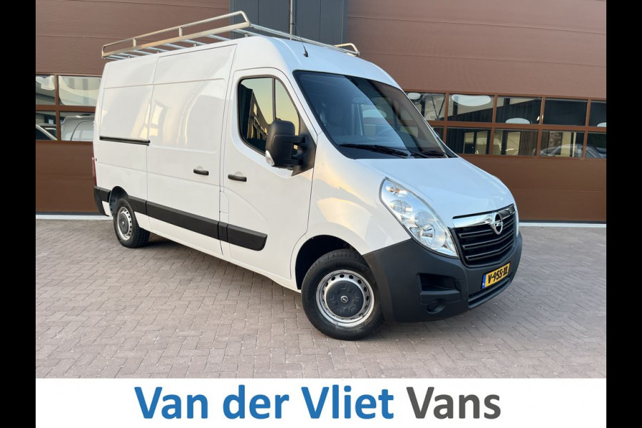 Opel Movano 2.3 CDTI 131pk E6 L2H2 BPM Vrij! Lease €236 p/m, Imperiaal+Trap , Navi, PDC, Airco, Trekhaak, Cruise controle, Onderhoudshistorie aanwezig