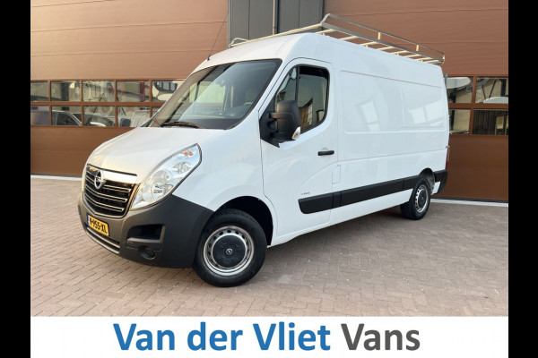Opel Movano 2.3 CDTI 131pk E6 L2H2 BPM Vrij! Lease €236 p/m, Imperiaal+Trap , Navi, PDC, Airco, Trekhaak, Cruise controle, Onderhoudshistorie aanwezig