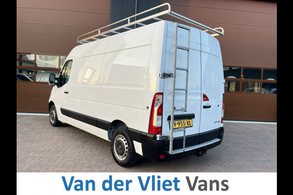 Opel Movano 2.3 CDTI 131pk E6 L2H2 BPM Vrij! Lease €236 p/m, Imperiaal+Trap , Navi, PDC, Airco, Trekhaak, Cruise controle, Onderhoudshistorie aanwezig