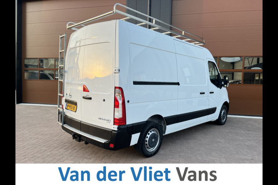Opel Movano 2.3 CDTI 131pk E6 L2H2 BPM Vrij! Lease €236 p/m, Imperiaal+Trap , Navi, PDC, Airco, Trekhaak, Cruise controle, Onderhoudshistorie aanwezig