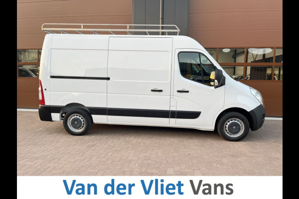 Opel Movano 2.3 CDTI 131pk E6 L2H2 BPM Vrij! Lease €236 p/m, Imperiaal+Trap , Navi, PDC, Airco, Trekhaak, Cruise controle, Onderhoudshistorie aanwezig