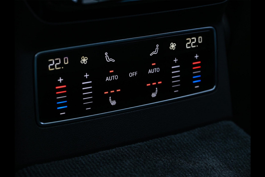 Audi A6 Avant 2.0 e-hybrid quattro S edition Competition | 5 Jaar garantie | Achterasbesturing | B&O | Carbon inleg | Stoelventilatie en Massage | Luchtvering | Panoramadak | Soft close | Keyless | Head-up | 360 camera | Passagiers Display |