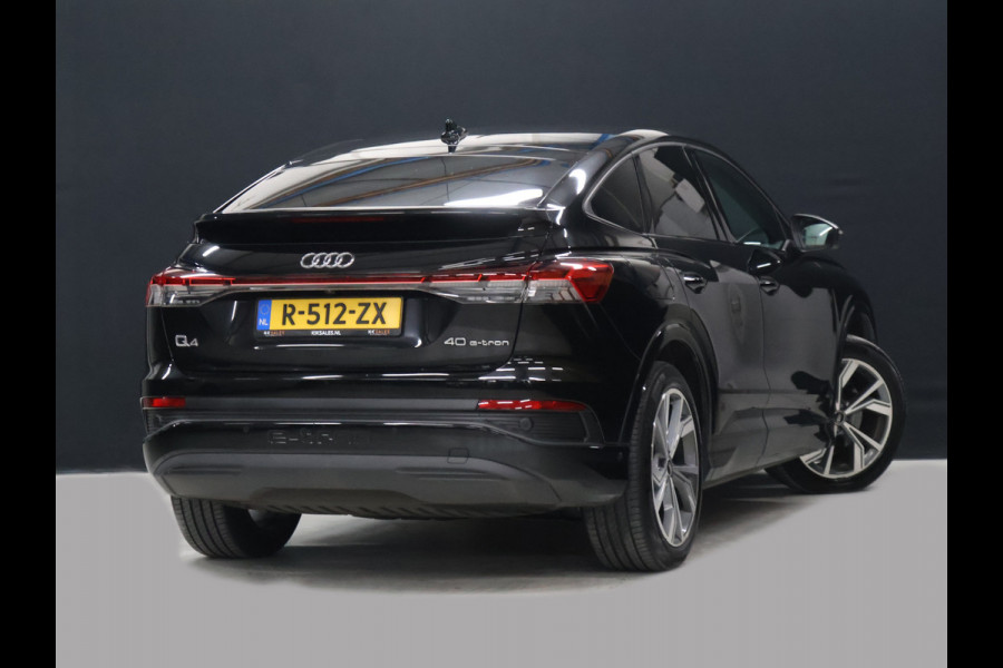 Audi Q4 Sportback e-tron 40 Advanced edition 77 kWh [APPLE CARPLAY. ANDRIOID, TREKHAAK, STOELVERWARMING, ADAPTIVE CRUISE, ELEKTRISCHE ACHTERKLEP, CAMERA, PDC V+A, DIGITAL DASH, NAVIGATIE, NIEUWSTAAT]