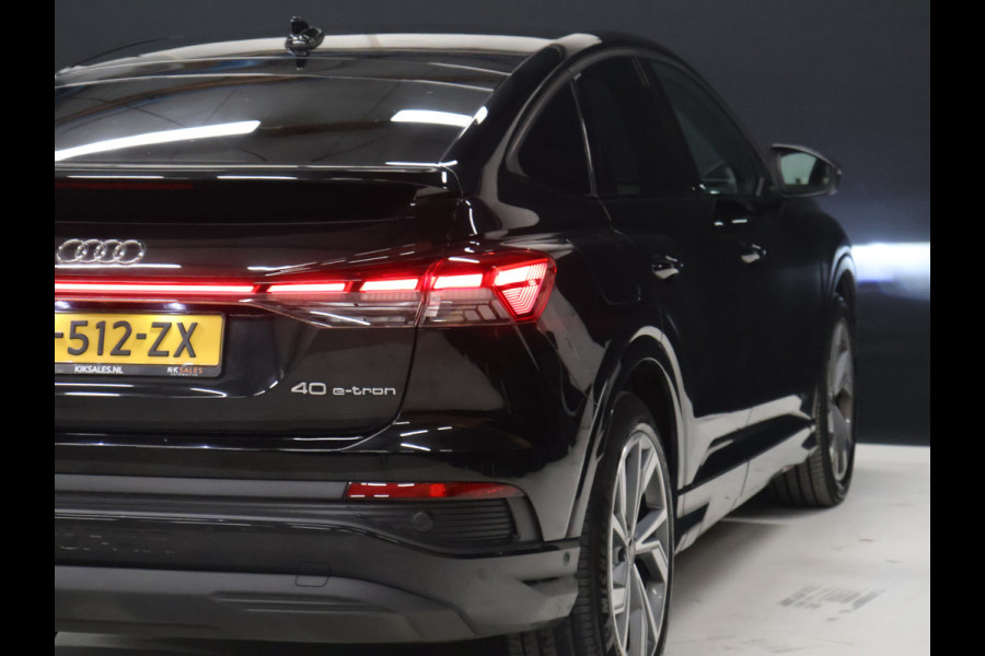 Audi Q4 Sportback e-tron 40 Advanced edition 77 kWh [APPLE CARPLAY. ANDRIOID, TREKHAAK, STOELVERWARMING, ADAPTIVE CRUISE, ELEKTRISCHE ACHTERKLEP, CAMERA, PDC V+A, DIGITAL DASH, NAVIGATIE, NIEUWSTAAT]