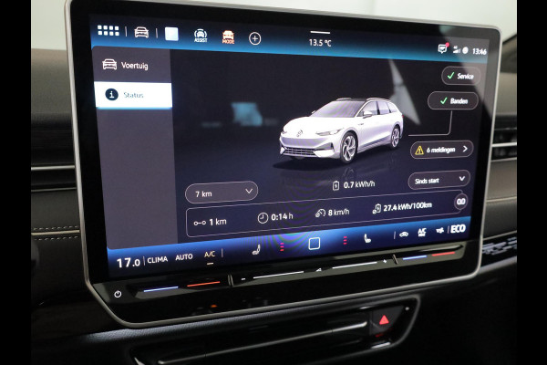 Volkswagen ID.7 Tourer Pro Limited Edition 77 kWh accu 210 kW / 286 PK 20" inch lm velgen Trontheim, Panorama dak, Dyn. Chas. Contr.