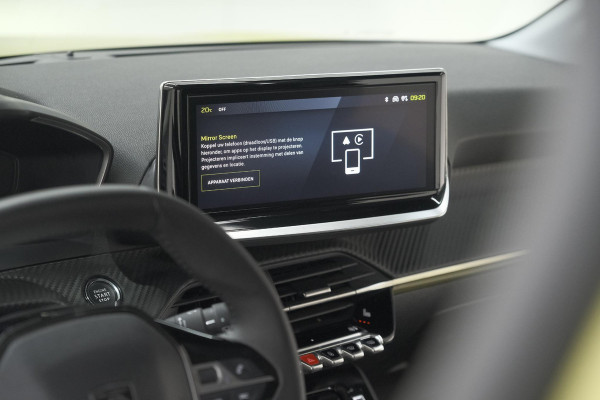 Peugeot e-208 EV Allure 50 kWh | 97,3% SOH | 11 KW Laadfunctie | Adaptieve Cruise Control |  Parkeersensoren | Apple Carplay