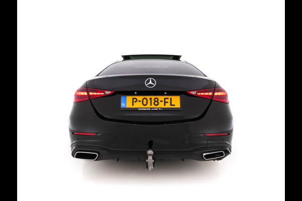 Mercedes-Benz C-Klasse 180 AMG Line MHEV (INCL-BTW) *PANO | LEATHER | FULL-LED | DIGI-COCKPIT | HEATED-SPORTSEATS | BLINDSPOT | CAMERA | DAB | AMBIENTLIGHT | SHIFTPADDLES | PRIVACY-GLASS | ECC | PDC | CRUISE | CARPLAY | CARBON-INLAY