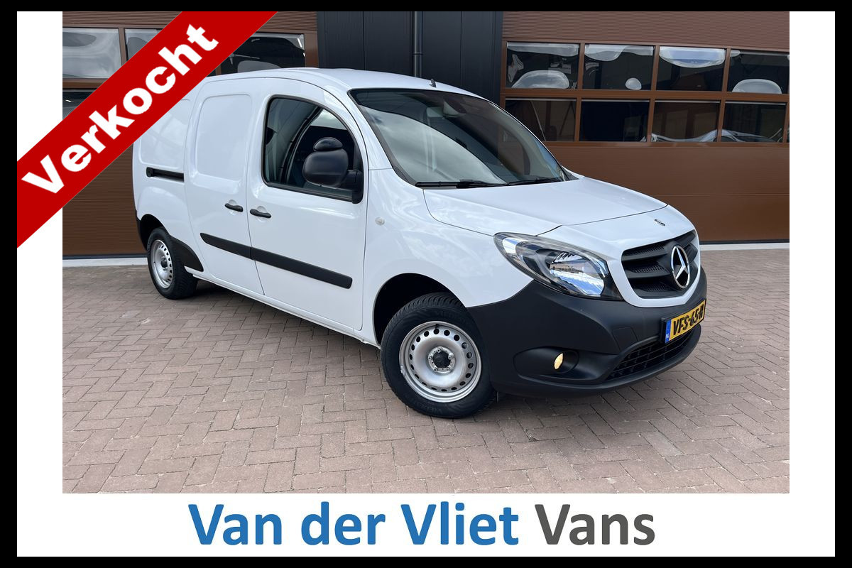 Mercedes-Benz Citan 109 CDI 95pk E6 Extra Lang BPM Vrij! Lease €168 p/m, Airco, Cruise controle, Schuifdeur, Mistlampen, Onderhoudshistorie aanwezig