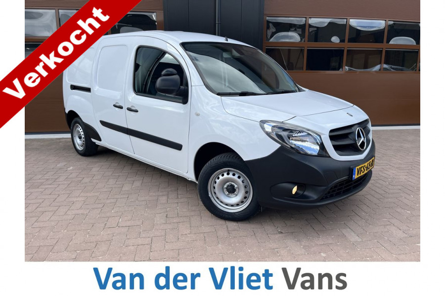 Mercedes-Benz Citan 109 CDI 95pk E6 Extra Lang BPM Vrij! Lease €168 p/m, Airco, Cruise controle, Schuifdeur, Mistlampen, Onderhoudshistorie aanwezig