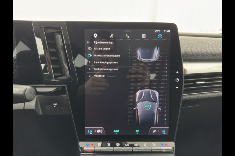 Renault Mégane E-Tech EV60 Optimum Charge Evolution [3-Fase-11kW] {SoH-91%} (INCL-BTW) Aut. *FULL-LED | CAMERA | LANE-ASSIST | KEYLESS | NAVI-FULLMAP | CARPLAY | COMFORTSEATS | DIGI-COCKPIT | ECC | PDC | 18"ALU*