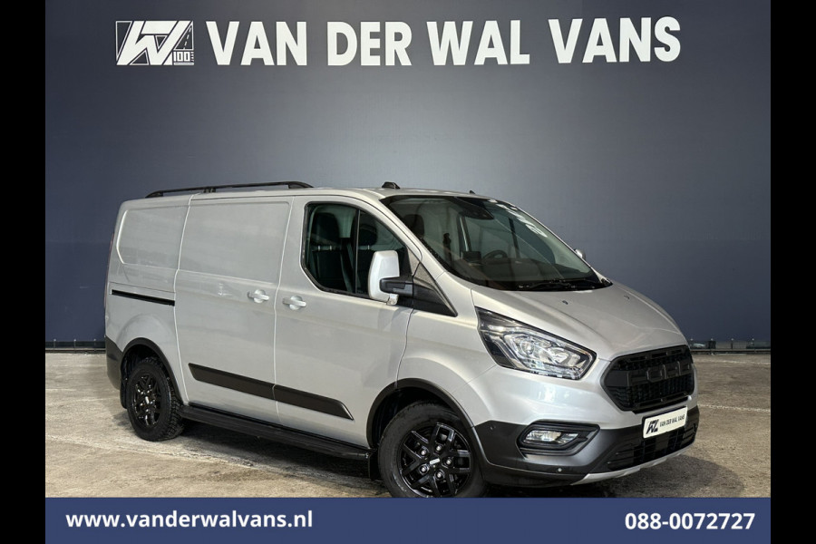 Ford Transit Custom 2.0 TDCI 170pk L1H1 Euro6 Airco | Camera | LED | Apple Carplay | Cruisecontrol | Raptor grill | Leder Android Auto, LM velgen, Verwarmde voorruit, Parkeersensoren, Bijrijdersbank