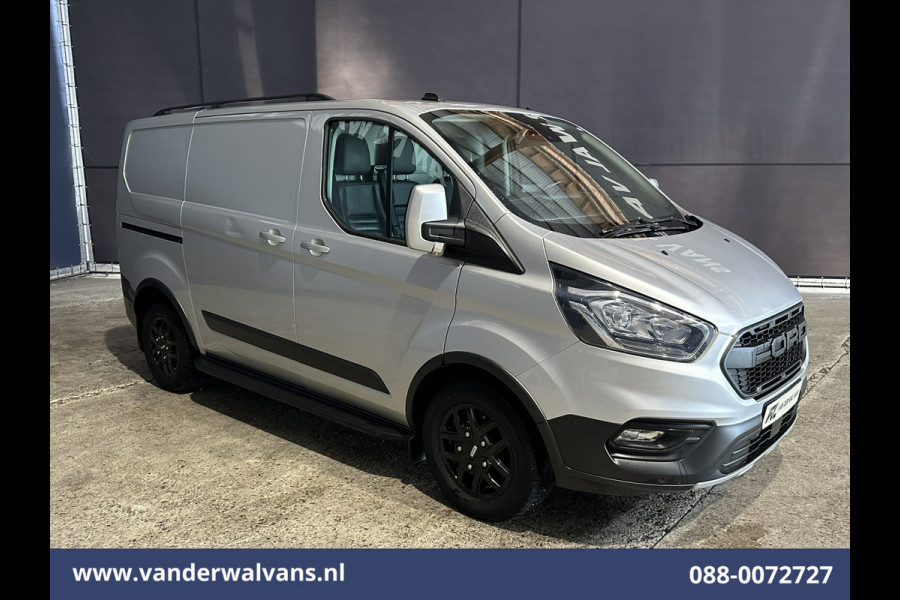 Ford Transit Custom 2.0 TDCI 170pk L1H1 Euro6 Airco | Camera | LED | Apple Carplay | Cruisecontrol | Raptor grill | Leder Android Auto, LM velgen, Verwarmde voorruit, Parkeersensoren, Bijrijdersbank