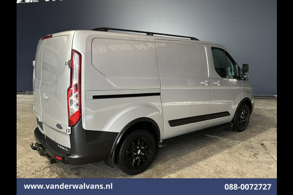 Ford Transit Custom 2.0 TDCI 170pk L1H1 Euro6 Airco | Camera | LED | Apple Carplay | Cruisecontrol | Raptor grill | Leder Android Auto, LM velgen, Verwarmde voorruit, Parkeersensoren, Bijrijdersbank