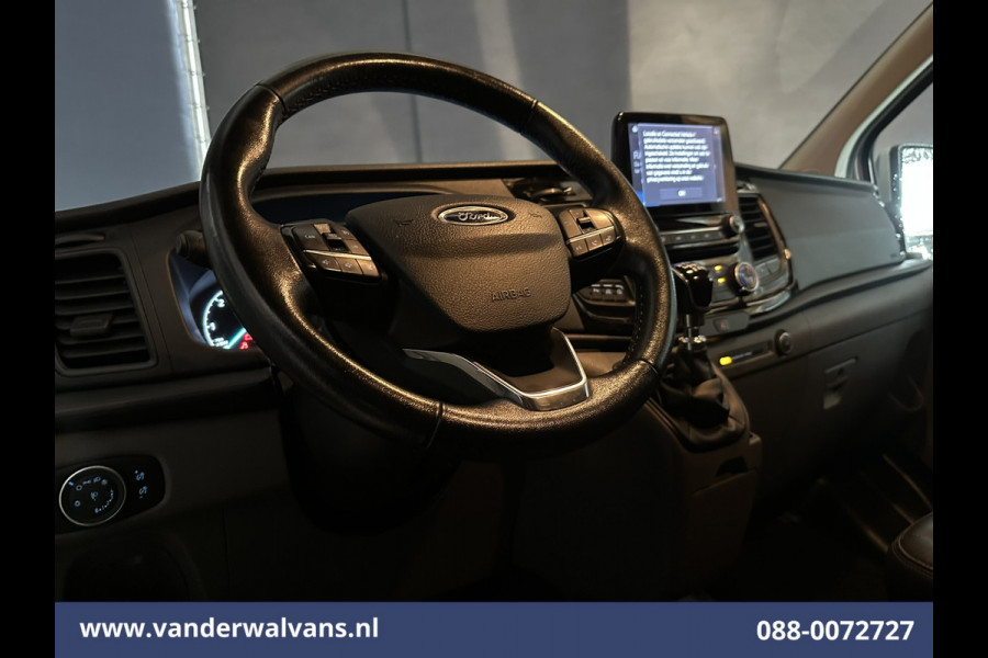 Ford Transit Custom 2.0 TDCI 170pk L1H1 Euro6 Airco | Camera | LED | Apple Carplay | Cruisecontrol | Raptor grill | Leder Android Auto, LM velgen, Verwarmde voorruit, Parkeersensoren, Bijrijdersbank