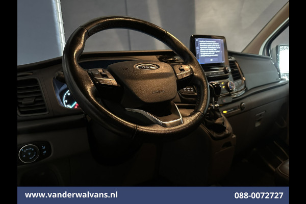 Ford Transit Custom 2.0 TDCI 170pk L1H1 Euro6 Airco | Camera | LED | Apple Carplay | Cruisecontrol | Raptor grill | Leder Android Auto, LM velgen, Verwarmde voorruit, Parkeersensoren, Bijrijdersbank