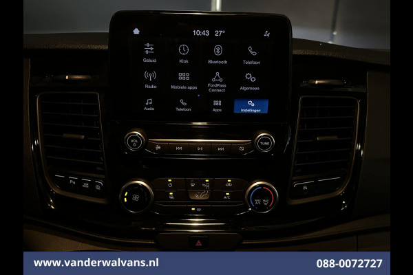 Ford Transit Custom 2.0 TDCI 170pk L1H1 Euro6 Airco | Camera | LED | Apple Carplay | Cruisecontrol | Raptor grill | Leder Android Auto, LM velgen, Verwarmde voorruit, Parkeersensoren, Bijrijdersbank