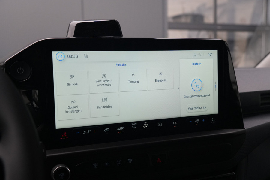 Ford E-Transit Custom 320 L2H1 Limited 71 kWh 218pk - LED - Carplay - Stoelverwarming - Keyless - Cruise - Rijklaar