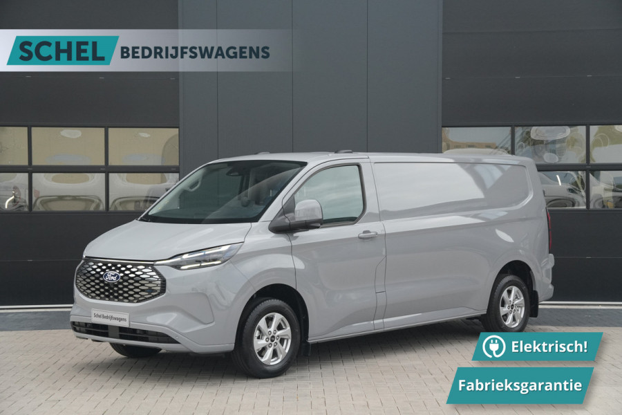 Ford E-Transit Custom 320 L2H1 Limited 71 kWh 218pk - Trekhaak - ACC - B&O - Navi - Stoel/Stuurverwarming - 360 Camera - Blindspot - Rijklaar