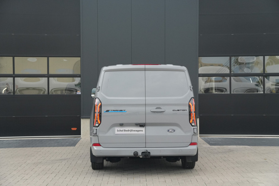 Ford E-Transit Custom 320 L2H1 Limited 71 kWh 218pk - Trekhaak - ACC - B&O - Navi - Stoel/Stuurverwarming - 360 Camera - Blindspot - Rijklaar
