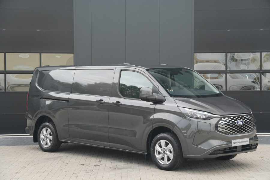 Ford E-Transit Custom 320 L2H1 Limited 71 kWh 218pk - 1+1 stoel - Stoelverwarming - Carplay - Camera - LED - Rijklaar