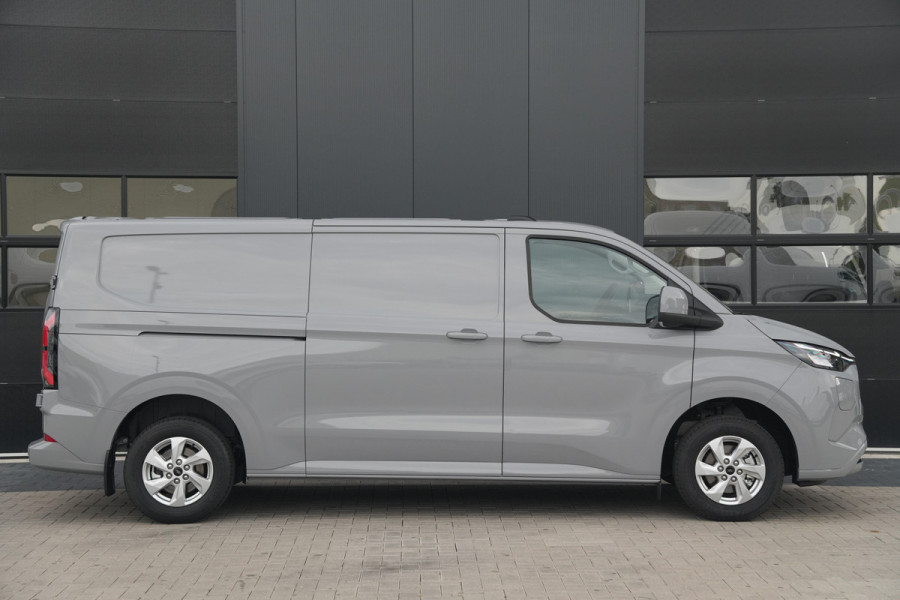Ford E-Transit Custom 320 L2H1 Limited 71 kWh 218pk - Elek Trekhaak - LED - Carplay - Stoelverwarming - Keyless - Cruise - Rijklaar