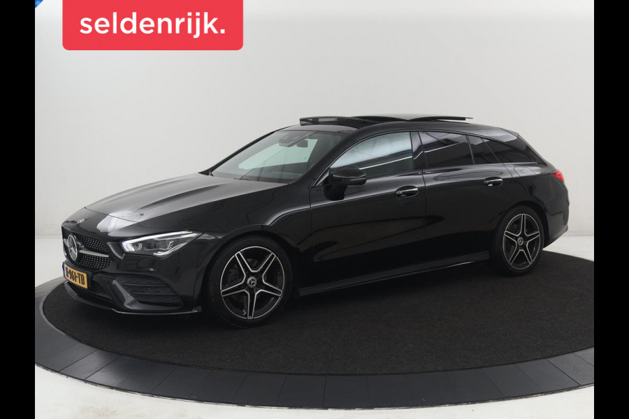 Mercedes-Benz CLA-Klasse Shooting Brake 180 Business Solution AMG | Panoramadak | Stoelverwarming | Memory | Sfeerverlichting | Matrix LED | Leder/Alcantara | Side Assist | Widescreen | Navigatie | Camera | Climate control