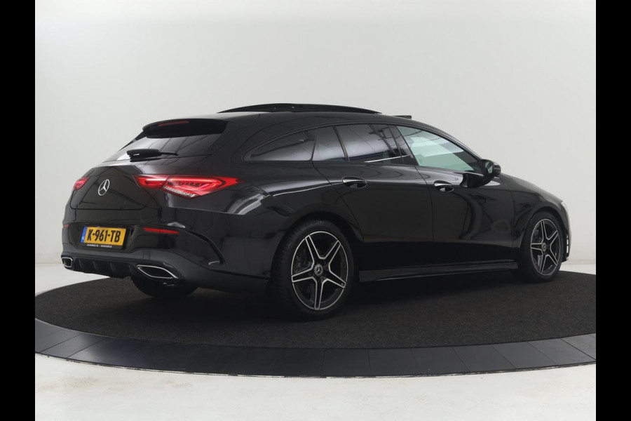 Mercedes-Benz CLA-Klasse Shooting Brake 180 Business Solution AMG | Panoramadak | Stoelverwarming | Memory | Sfeerverlichting | Matrix LED | Leder/Alcantara | Side Assist | Widescreen | Navigatie | Camera | Climate control
