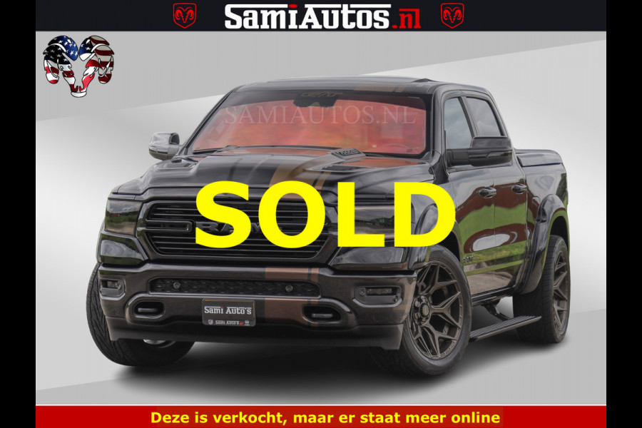 Dodge Ram HULK GT | TRX PACK | 5.7 V8 HEMI | BRONZE LINE | LUCHT VERING | VITUAL | ADAPTIVE CRUISE | PANORAMADAK | MEGA DIK | Comfortabele Dubbele Cabine met Royale 5 Zitplaatsen | DC |
