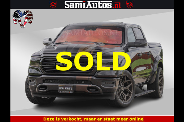 Dodge Ram HULK GT | TRX PACK | 5.7 V8 HEMI | BRONZE LINE | LUCHT VERING | VITUAL | ADAPTIVE CRUISE | PANORAMADAK | MEGA DIK | Comfortabele Dubbele Cabine met Royale 5 Zitplaatsen | DC |