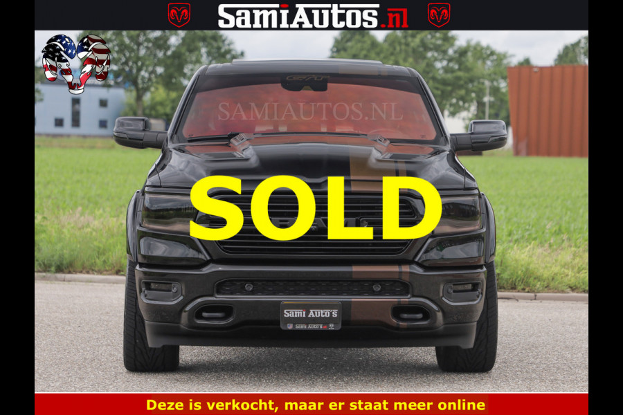 Dodge Ram HULK GT | TRX PACK | 5.7 V8 HEMI | BRONZE LINE | LUCHT VERING | VITUAL | ADAPTIVE CRUISE | PANORAMADAK | MEGA DIK | Comfortabele Dubbele Cabine met Royale 5 Zitplaatsen | DC |
