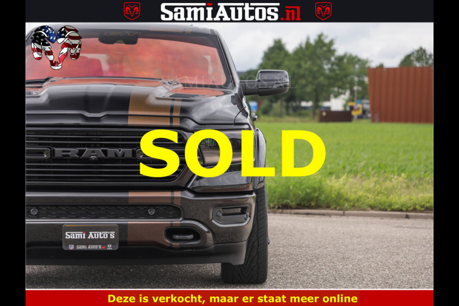 Dodge Ram HULK GT | TRX PACK | 5.7 V8 HEMI | BRONZE LINE | LUCHT VERING | VITUAL | ADAPTIVE CRUISE | PANORAMADAK | MEGA DIK | Comfortabele Dubbele Cabine met Royale 5 Zitplaatsen | DC |