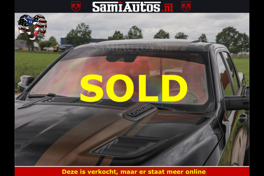 Dodge Ram HULK GT | TRX PACK | 5.7 V8 HEMI | BRONZE LINE | LUCHT VERING | VITUAL | ADAPTIVE CRUISE | PANORAMADAK | MEGA DIK | Comfortabele Dubbele Cabine met Royale 5 Zitplaatsen | DC |