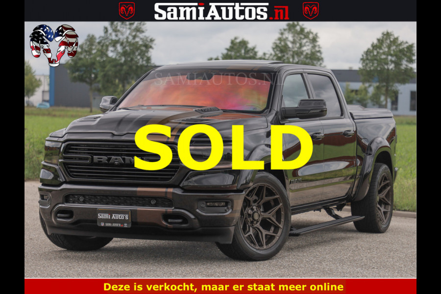 Dodge Ram HULK GT | TRX PACK | 5.7 V8 HEMI | BRONZE LINE | LUCHT VERING | VITUAL | ADAPTIVE CRUISE | PANORAMADAK | MEGA DIK | Comfortabele Dubbele Cabine met Royale 5 Zitplaatsen | DC |