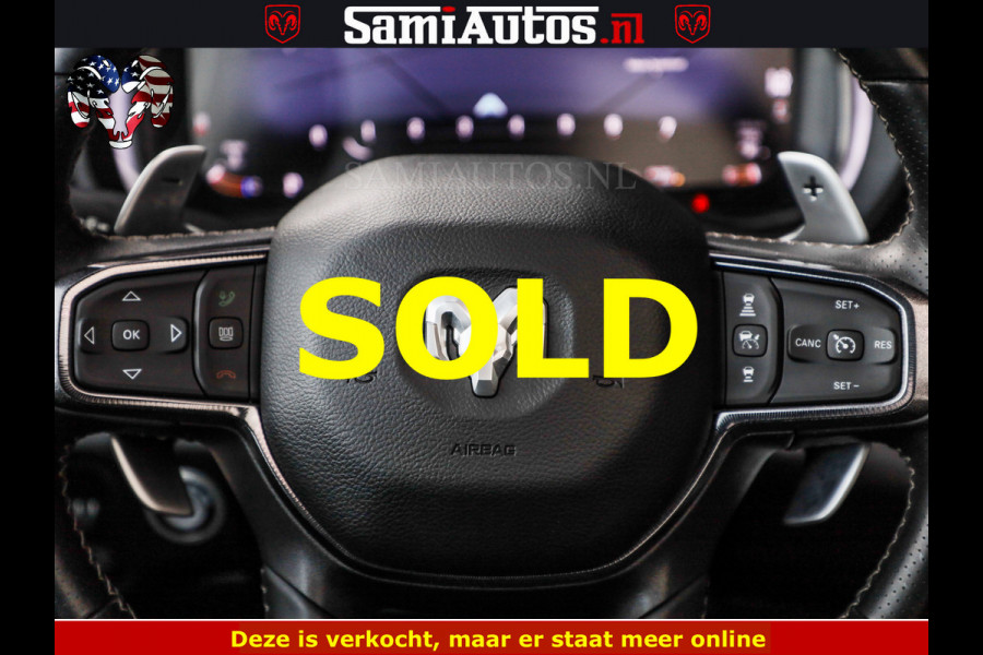 Dodge Ram HULK GT | TRX PACK | 5.7 V8 HEMI | BRONZE LINE | LUCHT VERING | VITUAL | ADAPTIVE CRUISE | PANORAMADAK | MEGA DIK | Comfortabele Dubbele Cabine met Royale 5 Zitplaatsen | DC |