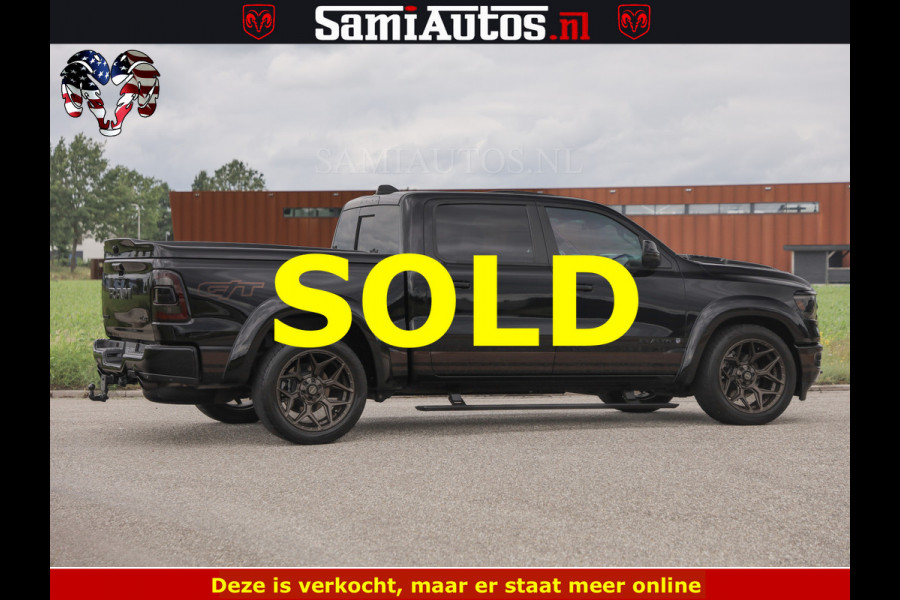 Dodge Ram HULK GT | TRX PACK | 5.7 V8 HEMI | BRONZE LINE | LUCHT VERING | VITUAL | ADAPTIVE CRUISE | PANORAMADAK | MEGA DIK | Comfortabele Dubbele Cabine met Royale 5 Zitplaatsen | DC |