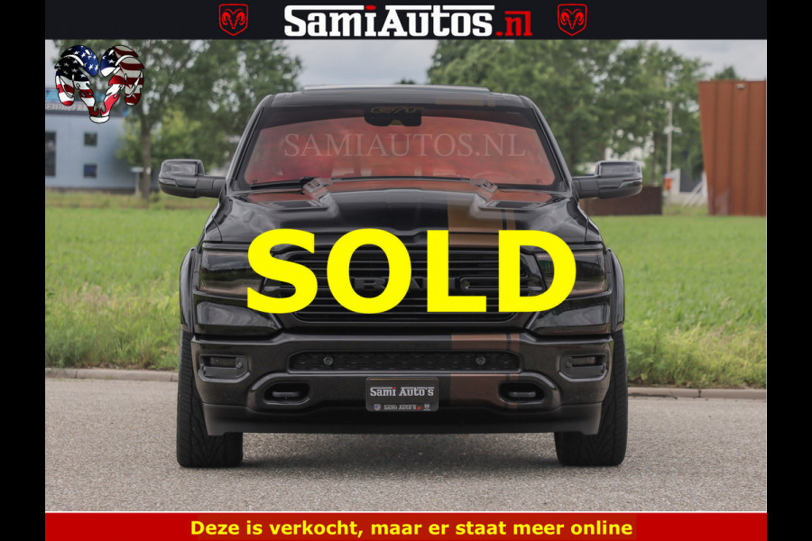 Dodge Ram HULK GT | TRX PACK | 5.7 V8 HEMI | BRONZE LINE | LUCHT VERING | VITUAL | ADAPTIVE CRUISE | PANORAMADAK | MEGA DIK | Comfortabele Dubbele Cabine met Royale 5 Zitplaatsen | DC |
