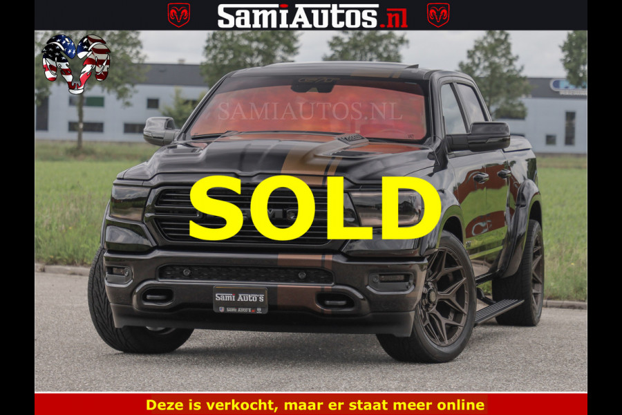 Dodge Ram HULK GT | TRX PACK | 5.7 V8 HEMI | BRONZE LINE | LUCHT VERING | VITUAL | ADAPTIVE CRUISE | PANORAMADAK | MEGA DIK | Comfortabele Dubbele Cabine met Royale 5 Zitplaatsen | DC |
