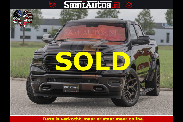 Dodge Ram HULK GT | TRX PACK | 5.7 V8 HEMI | BRONZE LINE | LUCHT VERING | VITUAL | ADAPTIVE CRUISE | PANORAMADAK | MEGA DIK | Comfortabele Dubbele Cabine met Royale 5 Zitplaatsen | DC |
