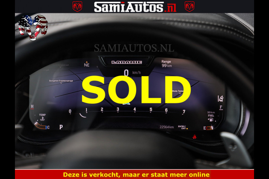 Dodge Ram HULK GT | TRX PACK | 5.7 V8 HEMI | BRONZE LINE | LUCHT VERING | VITUAL | ADAPTIVE CRUISE | PANORAMADAK | MEGA DIK | Comfortabele Dubbele Cabine met Royale 5 Zitplaatsen | DC |
