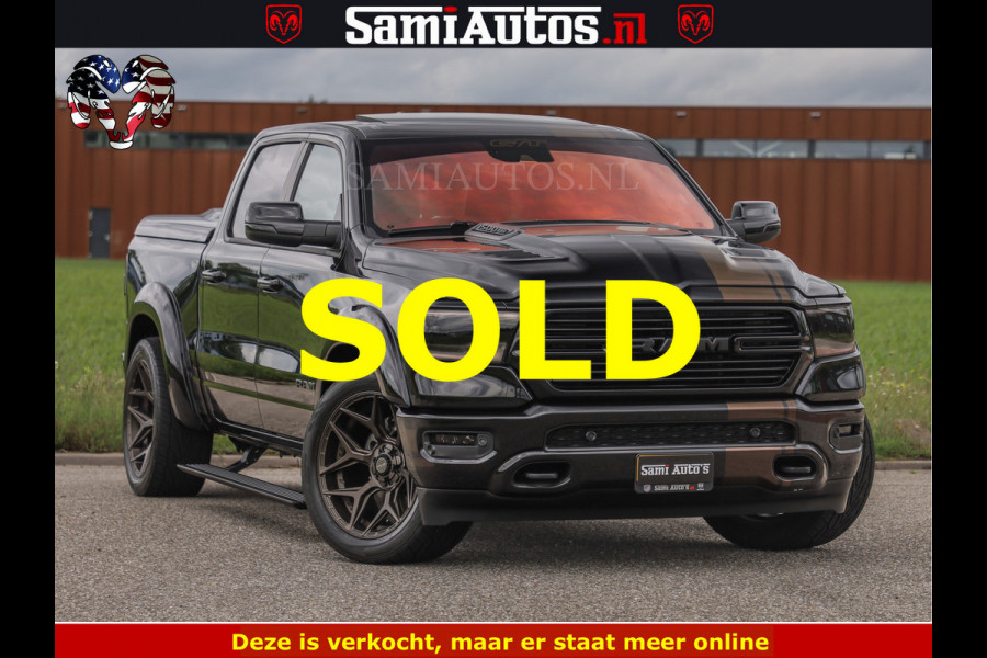 Dodge Ram HULK GT | TRX PACK | 5.7 V8 HEMI | BRONZE LINE | LUCHT VERING | VITUAL | ADAPTIVE CRUISE | PANORAMADAK | MEGA DIK | Comfortabele Dubbele Cabine met Royale 5 Zitplaatsen | DC |