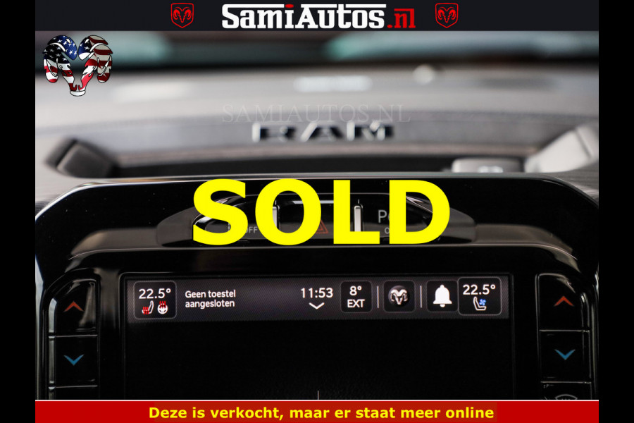 Dodge Ram HULK GT | TRX PACK | 5.7 V8 HEMI | BRONZE LINE | LUCHT VERING | VITUAL | ADAPTIVE CRUISE | PANORAMADAK | MEGA DIK | Comfortabele Dubbele Cabine met Royale 5 Zitplaatsen | DC |