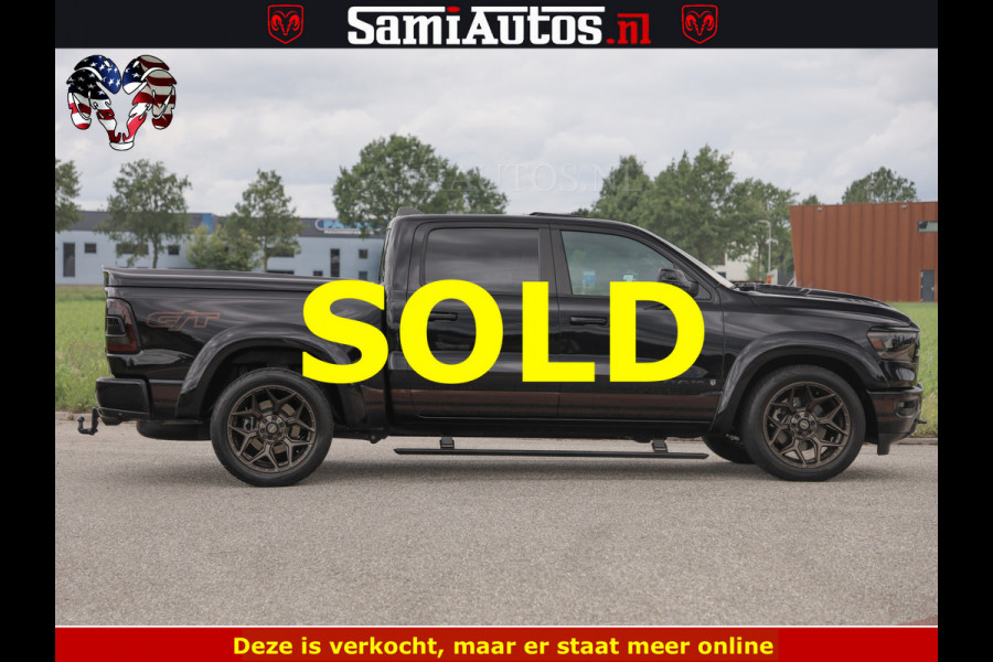 Dodge Ram HULK GT | TRX PACK | 5.7 V8 HEMI | BRONZE LINE | LUCHT VERING | VITUAL | ADAPTIVE CRUISE | PANORAMADAK | MEGA DIK | Comfortabele Dubbele Cabine met Royale 5 Zitplaatsen | DC |