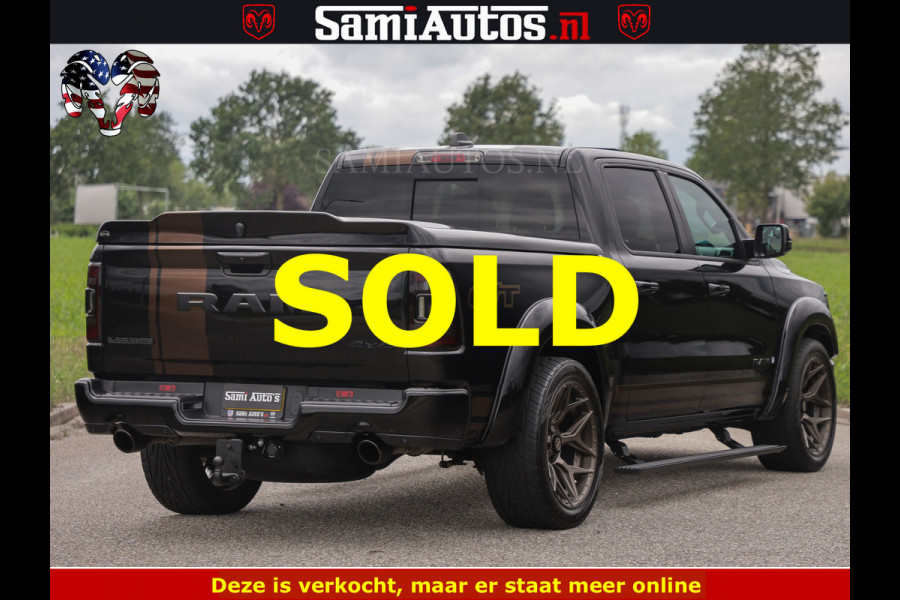 Dodge Ram HULK GT | TRX PACK | 5.7 V8 HEMI | BRONZE LINE | LUCHT VERING | VITUAL | ADAPTIVE CRUISE | PANORAMADAK | MEGA DIK | Comfortabele Dubbele Cabine met Royale 5 Zitplaatsen | DC |