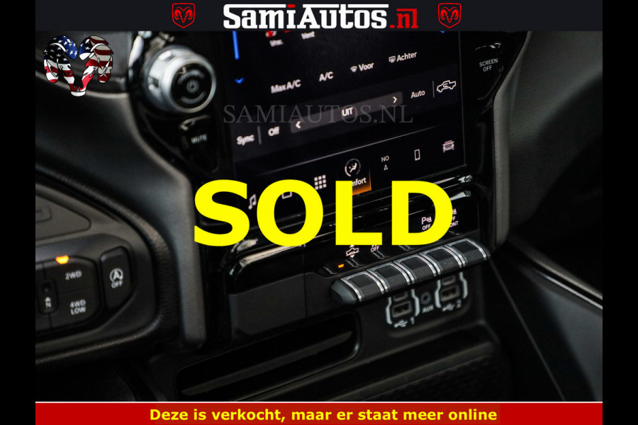 Dodge Ram HULK GT | TRX PACK | 5.7 V8 HEMI | BRONZE LINE | LUCHT VERING | VITUAL | ADAPTIVE CRUISE | PANORAMADAK | MEGA DIK | Comfortabele Dubbele Cabine met Royale 5 Zitplaatsen | DC |