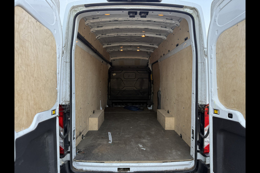 Ford E-Transit 68kWh 184PK L4H3 317km WLTP 95.3% (SOH) BEV Snelladen Carplay Climate control Cruise control Navigatie 360° Camera Stoelverwarming Parkeersensoren v+a