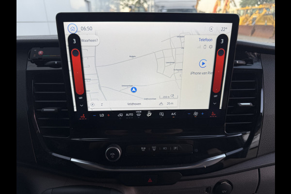 Ford E-Transit 68kWh 184PK L4H3 317km WLTP 95.3% (SOH) BEV Snelladen Carplay Climate control Cruise control Navigatie 360° Camera Stoelverwarming Parkeersensoren v+a